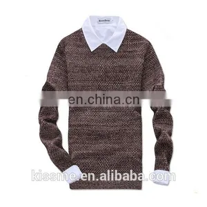 High Fashion Long Sleeve Knitwear in Men's Sweater thumbnail-1