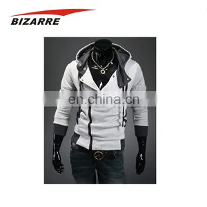 New Arrival Breathable Fashion Hoodies With Zippers Men thumbnail-5