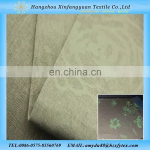 55%Linen 45%cotton Blend Luminous Fabric thumbnail-1