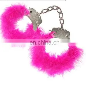 Top New Pink Color Plush Handcuff Sex Toy for Woman With Fashion Style SH2050 thumbnail-1