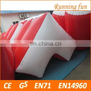 HOT Popular Inflatable Paintball Bunker, Arctic Bunker Inflatable Snow Fort thumbnail-3