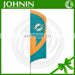 Promotional Advertising Custom Fabric Knitted Polyester Feather Flag thumbnail-4