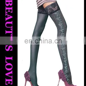2015 New Design Sexy Girs Tigh High Tube Stocking Hot Selling Nylon Tub Stocking thumbnail-1