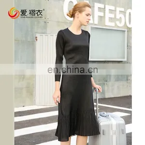 Business Woman Long Dress Ladies Office Wear Slim Dresses thumbnail-2
