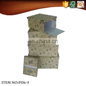 Customized Luxury Paper Folding Storage Box thumbnail-5