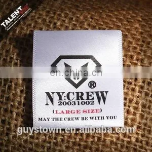 Custom Silkprinted Brand Logo Ribbon Printing Label for Apparel thumbnail-2