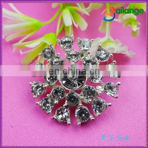 2015 Newest Shinning Bailange Custom Rhinestone Plating Colorful Buttons for Garment Accessory thumbnail-1