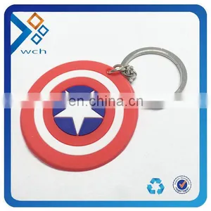 Customzied Shape Cartoon Rubber Keychain thumbnail-1