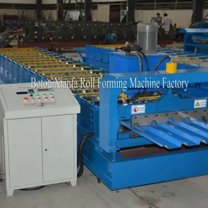 Metal Wall and Roof Panel Sheet Forming Machine thumbnail-1
