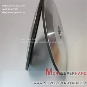 CBN Resin Bond Wheel / Diamond Resin Grinding Wheel 800 Grit For Wood Cutting Blades Alisa@moresuperhard.com thumbnail-2