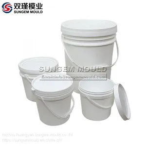 Customized Plastic Injection Paint Bucket Mould thumbnail-1