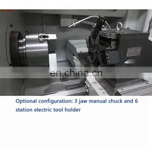 CK6432a Flat Bed Horizontal Chinese Automatic Low Cost Cnc Lathe Machine thumbnail-4