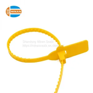 MA - PS 6008 One Time Use Tamper Proof Adjustable Length Pull Tight Plastic Security Seal thumbnail-5