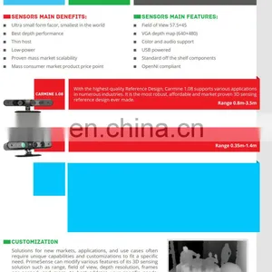 High Resolution In Stock Cheap Portable 3D Scanner Primsense Carime 1.09 Sensor thumbnail-4