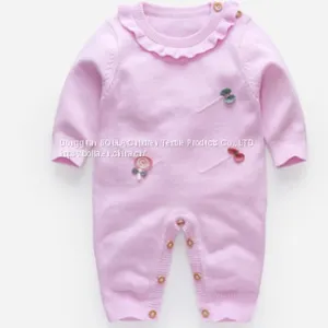 OEM Service Manufacture Wholesale Lattice Pattern Jumpsuit Suit Fold Baby Girl Jumpsuit Children Clothes thumbnail-2