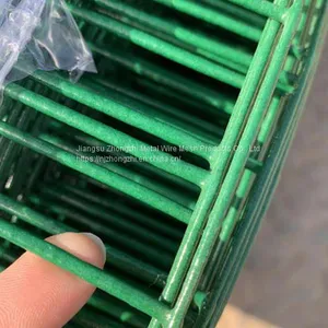 High Quality 4mm PVC Welded Wire Mesh Fence Home Garden V Folds Welded Wire Mesh Fence University Facilities Fence Factory thumbnail-1