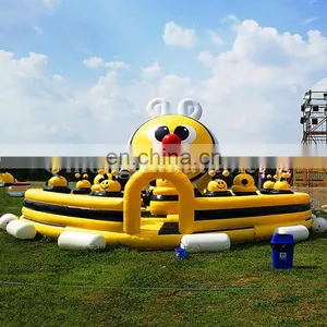 Outdoor Decorations Inflatable Bear, Inflatable Brown Bear Cartoon Model For Advertising Event thumbnail-6
