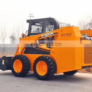 China HYSOON Cheap HY700 Skid Steer for Sale thumbnail-5