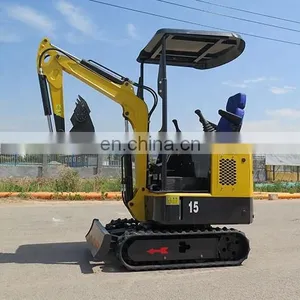 NM-E15 Wholesale 1.5 Ton Mini Excavator Mini Digger Excavator for Sale With a Roof thumbnail-6