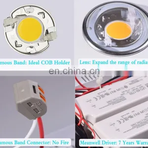 New Style 200W 3500K CXB 3590 Full Spectrum Led COB Plant Flower Grow Light thumbnail-7