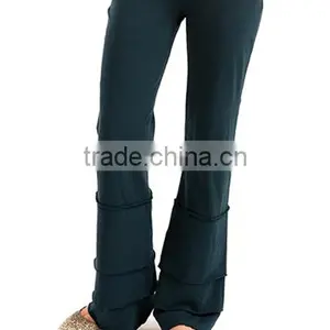 Ladies Cotton Ruffle Pants ,women Loose Knit Pants thumbnail-1
