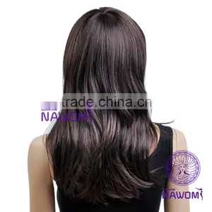 Fashion Ladies Slanting Bang Wigs Fair thumbnail-6