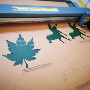 Fabric/Textile Waste/Cloth/Fiber/Glass Fiber Cutting Machine Contour Graph Pattern Cutting Plotter thumbnail-3