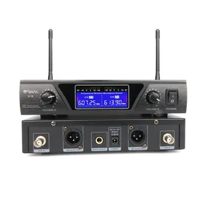 100% Original Snail K9 Wireless Microphone System, LCD Display, High Sound Quality, Remote Reception, Suitable for Meeting, Street Bar, Concert, Church and Other Places to Use thumbnail-2