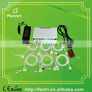 6 USB Ports Cellphone Security Display Alarm System thumbnail-3