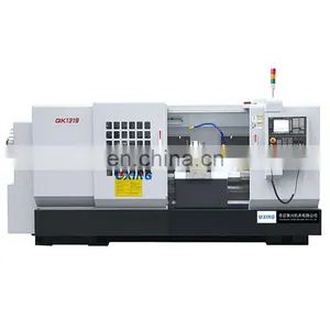 Heavy Duty Flat Bed Automatic Cnc Pipe Thread Threading Lathe Machine QK1313 for Pipes thumbnail-1
