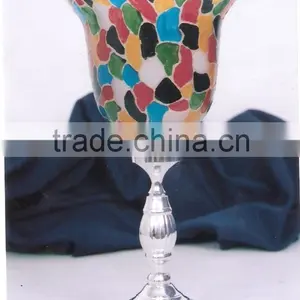 Metal Hurricane Lamp Candle Holder thumbnail-5