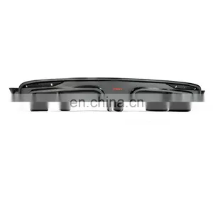 so Cool Carbon Fiber Diffuser for Model X High Quality Diffuser With Brake Light for Tesla Model X thumbnail-4