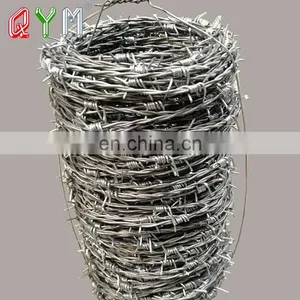Wholesale Sharp Quality Plastic PVC Coated Barbed Wire thumbnail-1