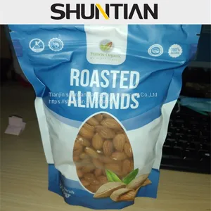 Roasted Almonds Stand up Pouches With Window thumbnail-1