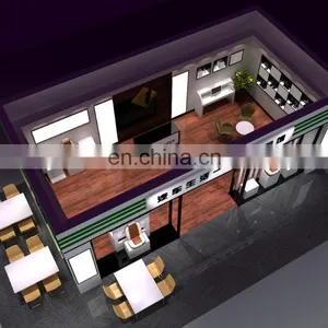 Modular Mobile Cafe Prefab House Container/container Home thumbnail-3