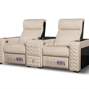 Multifunction Electric Recliners High End Home Theater Sofa Reclinable Theater Cinema Sofa Chair thumbnail-4