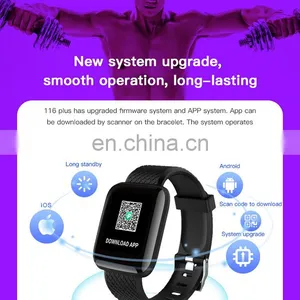 D13 Smart Watches 116 Plus Heart Rate Watch Smart Wristband Sports Watches Smart Band Waterproof Smartwatch thumbnail-3