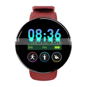 2020 High Quality HD LCD Screen D18 Android Round Montre Inteligente Plus D18 D18s Pro Plus Relogio Reloj Bracelet thumbnail-1