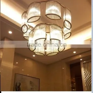 Attractive Artistic Crystal Chandelier Ceiling Lighting Fixture thumbnail-1