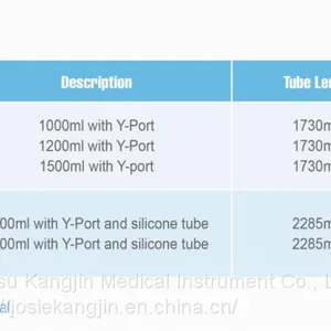 Disposable Enteral Feeding Bag Nutrition Bag1000ml 1200ml 1500ml With CE & ISO thumbnail-2