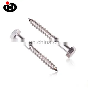 High Quality Amazon Thermal ISO 9001 Galvanized Hexagon Head Wood Screws Are Customizable for Electrical and Mechanical Parts thumbnail-1