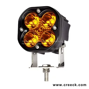 3 Inch 40W Square LED Driving Auxiliary Work Light for Motorcycle Truck thumbnail-1