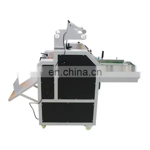 Top Quality Durable 110Mm Steel Roller Film Automatic Paper Laminating Machine thumbnail-2