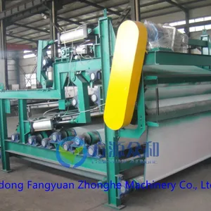 Belt Filter Press for Sludge Dewatering in Wastewater Treatment thumbnail-4