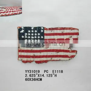 Vintage USA Flag for Wall Decor, Metal Arts thumbnail-1