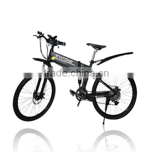 Brushless Motor 20" Folding 250W e Bikes With Alloy Frame thumbnail-1