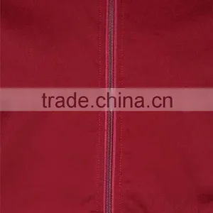 2017 Printed Sleeve Men's Bomber Jackets Red Plain Body thumbnail-4