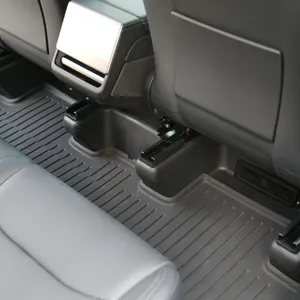 OEM-Compatible PP Seat Feet Protective Covers for 2025 Tesla Model Y Juniper - FH25039700 5-Piece Anti-Scratch Set thumbnail-2