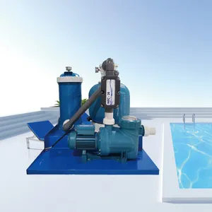 Small Swimming Pool Copper Silver Ion Water Processor, Disinfection and Sterilization of Swimming Pool Water Without the Need for Chemical Additives thumbnail-1