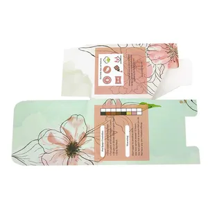 Eco-friendly Custom Cosmetics Paper Box High Quality Printed Ivory Card Box With Logo thumbnail-3